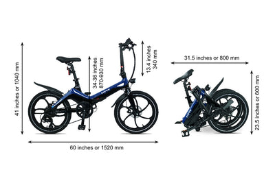 Blaupunkt Foldable E-bike